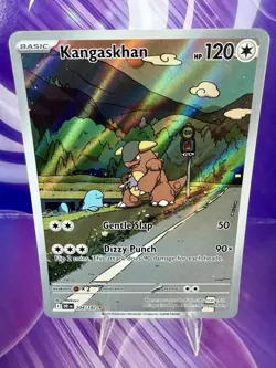Kangaskhan 204/182 Illustration Rare Pokemon TCG: Destined Rivals Pack Fresh NM+ - Image 1