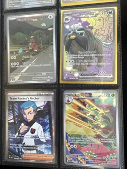 Pokemon TCG Destined Rivals Illustration Rare Lot Of 9 Kangaskhan Greedent - Image 4