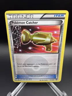 Pokemon Dark Explorers Pokemon Catcher 111/108 Secret Rare - Image 1