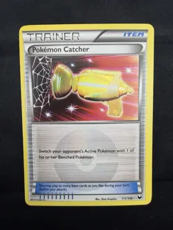 Pokemon Dark Explorers Pokemon Catcher 111/108 Secret Rare - Image 2