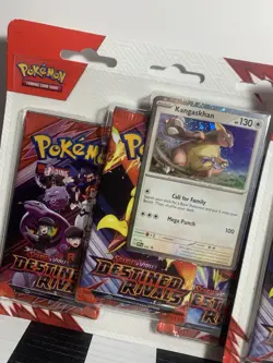 Pokemon TCG Destined Rivals 3 Pack Blister (LOT OF 2) - Image 2