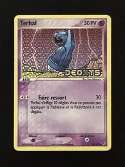 Carte Pokemon Terhal 55/107 Reverse Ex Deoxys Francaise - Image 2