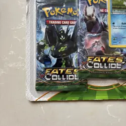 Pokemon TCG XY Fates Collide 3 Booster Pack Blister Froakie Promo SEALED - Image 5