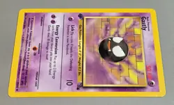 Gastly # 33/62 1.Edition Uncommon Fossil 2000 Pokemon EN Near Mint-Mint Vintage - Image 2