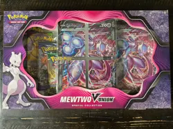 Pokemon TCG: Mewtwo V-UNION & Pikachu Celebration Set 753569035555 - Image 1