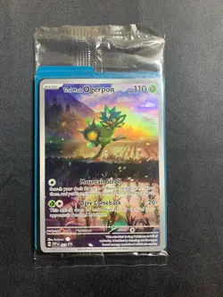 Pokemon SEALED Teal Mask Ogerpon SVP 123 Twilight Masquerade ETB FA Promo Holo!! - Image 1