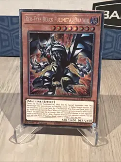 YuGiOh! Red-Eyes Black Fullmetal Dragon - Starlight Rare 1st Ed. (MP25-EN014) - Image 1