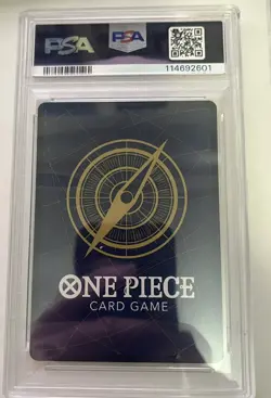 2022 One Piece Romance Dawn SANJI Alternate Art OP01-013 PSA 10 - Image 2