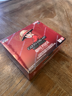 One Piece TCG [OP-13]: Carrying on His Will Booster Box 24 Packs Factory Sealed - Image 2