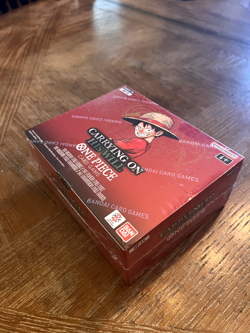One Piece TCG [OP-13]: Carrying on His Will Booster Box 24 Packs Factory Sealed - Image 3