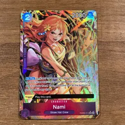 One Piece Nami (Alternate Art) PRB02-012 Premium Booster -The Best- Vol. 2 Foil - Image 1