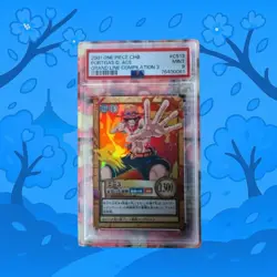 2001 One Piece Carddass Hyper Battle Ace C513 Grand Line PSA 9 Mint - Image 3