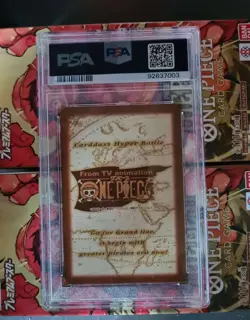 2001 One Piece Carddass Hyper Battle 7th Stage #C349 Laboon PSA 9 MINT - Image 4