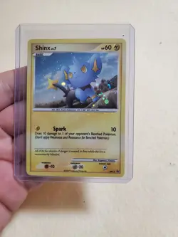 LP 2007 Shinx DP15 Black Star Promo Holo Rare Pokemon Card Holo LP - Image 1