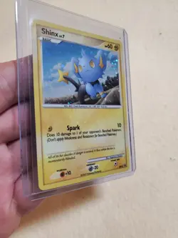 LP 2007 Shinx DP15 Black Star Promo Holo Rare Pokemon Card Holo LP - Image 2