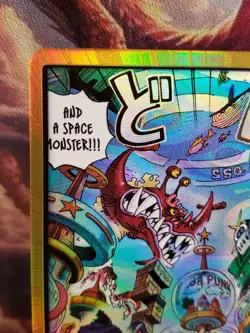 One Piece TCG DON!! Card (Egghead) (Gold) The Azure Sea's Seven Foil - Image 2