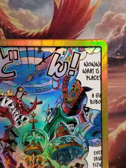 One Piece TCG DON!! Card (Egghead) (Gold) The Azure Sea's Seven Foil - Image 4