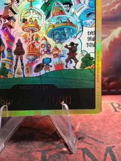 One Piece TCG DON!! Card (Egghead) (Gold) The Azure Sea's Seven Foil - Image 5