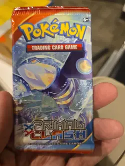 Pokemon TCG XY Primal Clash Booster Pack 10 Card (Groudon Artwork) - Brand New! - Image 1