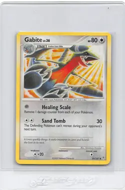 GABITE 59/147 - NON-HOLO - UNCOMMON - Supreme Victors - 2009 Pokemon Card - LP - Image 1