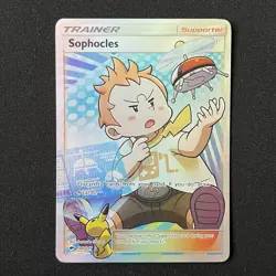 Sophocles 146/147 Burning Shadows Full Art Pokemon Card - Image 2