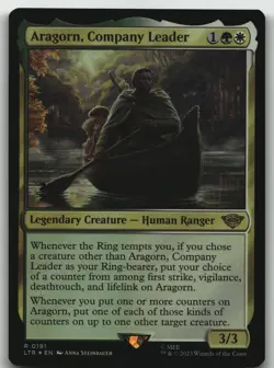 Aragorn, Company Leader foil R Universes Beyond: The Lord of the Rings: Tales of - Image 1