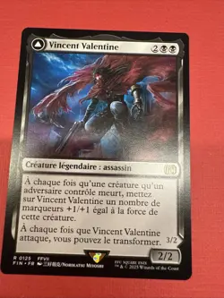 Mtg FIN Final Fantasy - Vincent Valentine - NM French - Image 1
