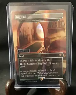 Bag End - Horizon Canopy ~ Serialized Foil 001/100 LOTR MTG NM ~ OEJ - Image 1