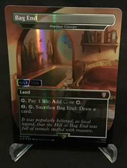 Bag End - Horizon Canopy ~ Serialized Foil 001/100 LOTR MTG NM ~ OEJ - Image 3