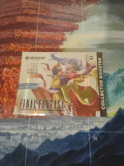 Magic The Gathering: Final Fantasy Collector Omega Booster Pack - Sealed - Image 1