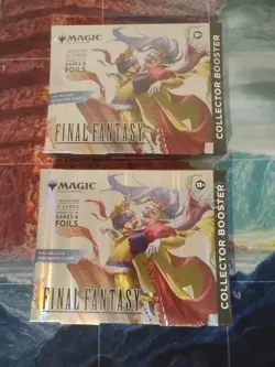 Magic The Gathering Final Fantasy Collector Booster Omega Box X2 Factory Sealed - Image 1