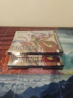 Magic The Gathering Final Fantasy Collector Booster Omega Box X2 Factory Sealed - Image 3