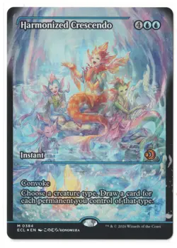 MTG Harmonized Crescendo #0384 Japan Showcase Lorwyn Eclipsed FOIL M IN HAND - Image 1
