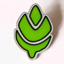 POKEMON CHAMPION'S PATH TURFFIELD GYM BADGE PIN - Image 1