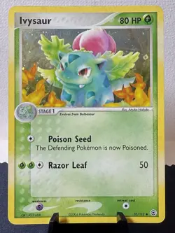 Pokemon TCG: 2004 EX FireRed & LeafGreen Ivysaur 35/112 Reverse Holo NM - Image 1