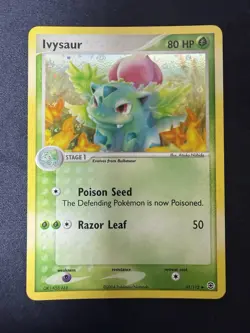 Pokemon TCG: 2004 EX FireRed & LeafGreen Ivysaur 35/112 Reverse Holo NM - Image 5
