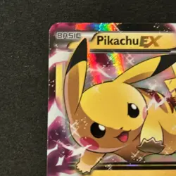 Pokemon TCG Black Star Promo Holo Pikachu EX XY84 - Image 3