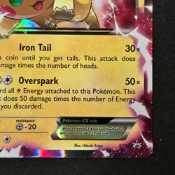 Pokemon TCG Black Star Promo Holo Pikachu EX XY84 - Image 5