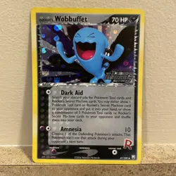 Rocket's Wobbuffet - 47/109 Pokemon Team Rocket Returns -Reverse Holo Stamped LP - Image 1