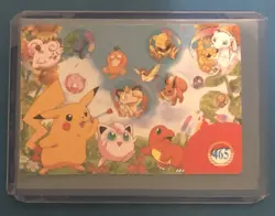 Vintage 1999 Pokemon Pocket Monsters Vending Snorlax & Friends #463 Prism - Image 2