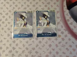 One Piece Ms. All Sunday Op01-079 foil R Set Of 2 - Image 1