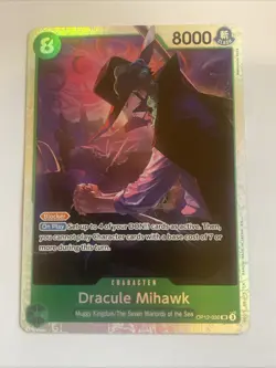 One Piece Legacy Of The Master Dracule Mihawk SR OP12-030 - Image 1