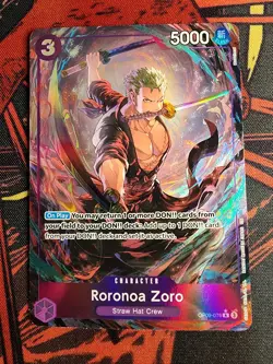Roronoa Zoro - OP09-076 (Alternate Art) Premium Booster -The Best- Vol. 2 Foil - Image 1