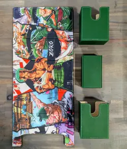 Dueling Guard Three Sword Style Deck Box : EV 2.5 : One Piece : OPTCG : Zoro - Image 3