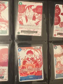 One Piece OP13 3rd Anniversary Treasure Pack Campaign Foil Promo Set of 6 - Image 4
