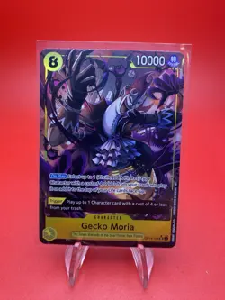 The Azure Sea’s Seven OP14-104 Gecko Moria Alt Art USA Seller 🇺🇸 - Image 1