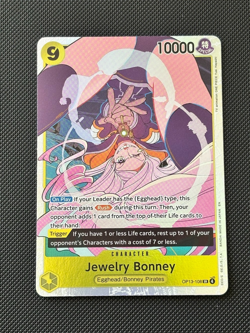 Jewelry Bonney OP13-108 SR Carrying on His Will - ONE PIECE ENGLISH - Image 1