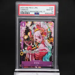 PSA 10 Yamato P-046 One Piece Magazine Exclusive Promo Japanese Graded One Piece - Image 1