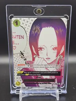 One Piece You'll Frighten Me... (Alt Art) OP14-118 The Azure Sea's Seven Foil - Image 1