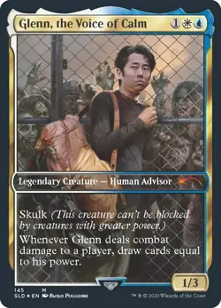 Glenn, the Voice of Calm (Secret Lair) FOIL Promo PLD Mythic Rare CARD ABUGames - Image 1